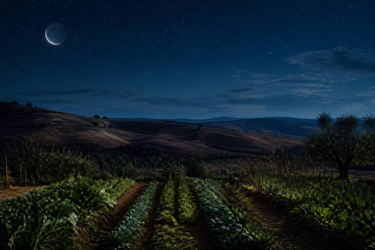 Calendario lunare dell’orto: semina e lavori per fase