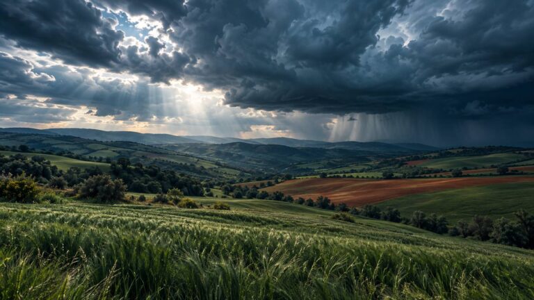 Come si forma la grandine e perché danneggia di più in collina